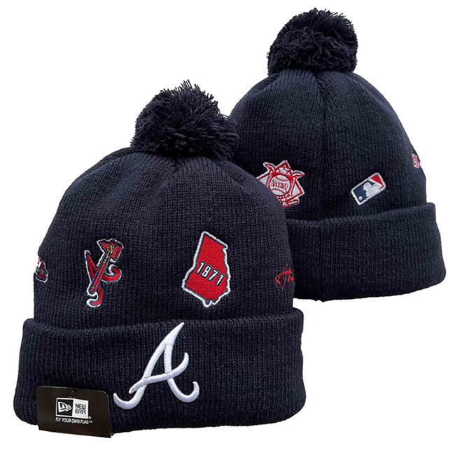 Atlanta Braves Knit Hats 037